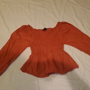 Iky And Me orange top